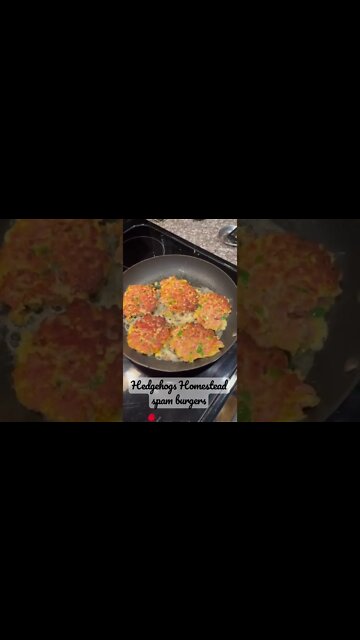 #Spam burgers￼#spamrecipe