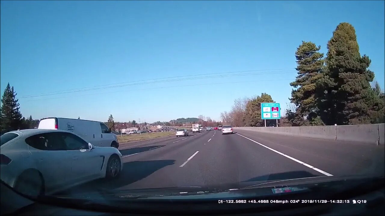 More Peds on I-205 NB 11/29/19