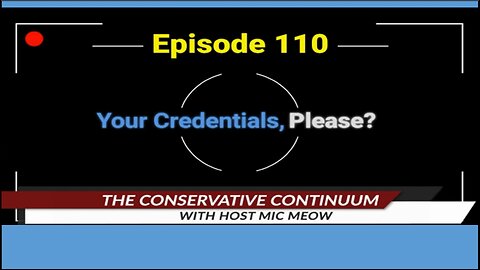 The Conservative Continuum, Episode 110: "SEL: A Hard Sell" with David Pickup