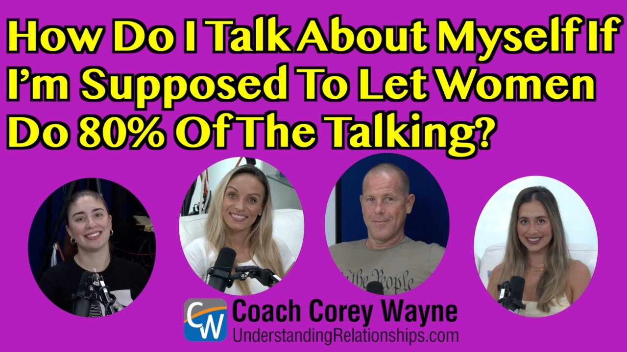 How Do I Talk About Myself If I'm Supposed To Let Women Do 80% Of The Talking?