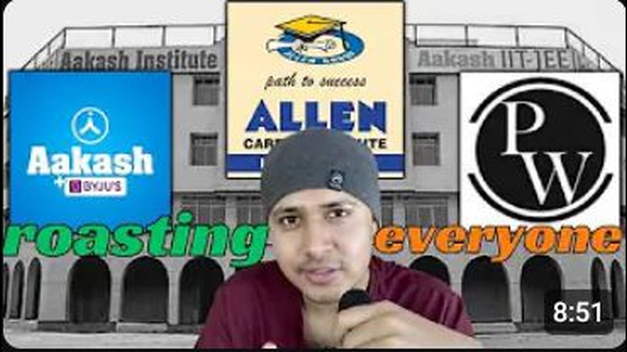 Trolling Coaching institutes coz i FAILED in NEET twice!! 😃😃😃 (Reuploaded)