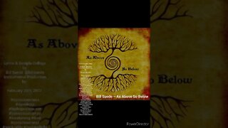 Bill Suede - As Above So Below (SemiFinal Mixdown) Part One