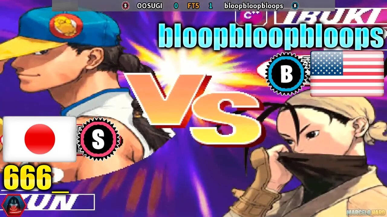 Street Fighter III 3rd Strike (OOSUGI Vs. bloopbloopbloops) [Japan Vs. U.S.A.]