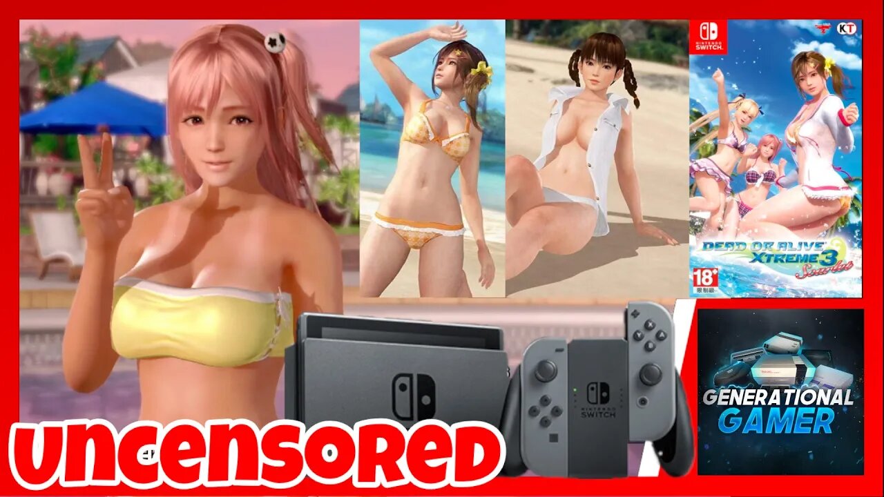 Dead or Alive Xtreme 3 Scarlet For Nintendo Switch (Uncensored)