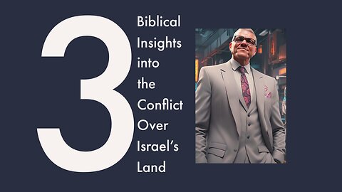 Biblical insights into the conflict over Israel’s land.