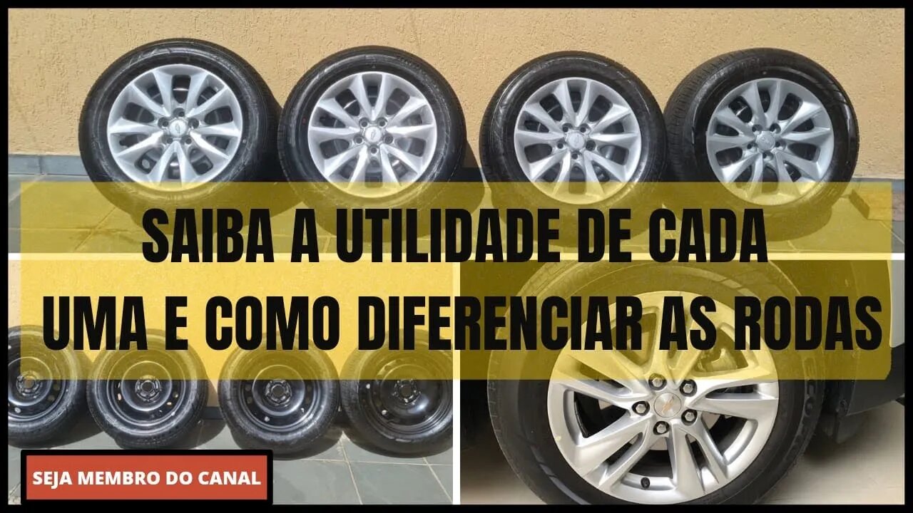 Sabia como diferenciar rodas de ferro com rodas de liga leve e qual a utilidade de cada uma!