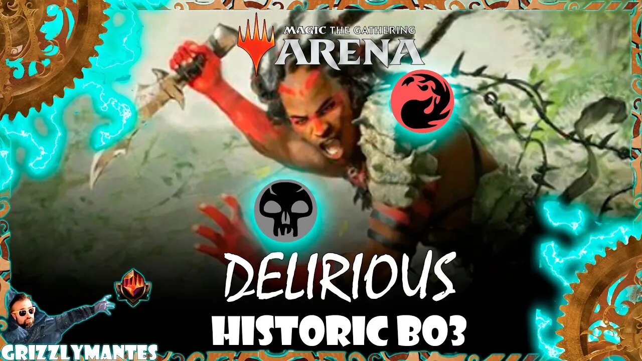 ⚫🔴😵 DELIRIOUS 😵🔴⚫ Historic Bo3 || Rakdos Delirium Aggro