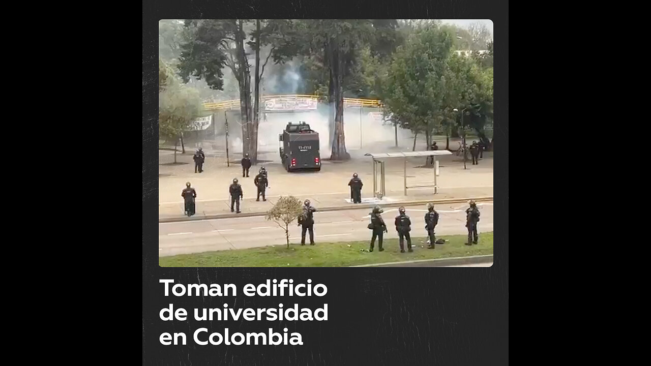 Encapuchados toman un departamento de la Universidad Nacional de Bogotá