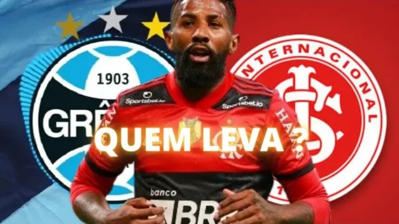 Grêmio e Flamengo estudam troca entre jogador