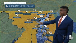 WMAR-2 News Patrick Pete Friday weather