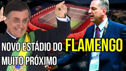 CONFIRMADO! NOVO ESTÁDIO DO FLAMENGO MAIS PRÓXIMO | BOLSONARO AUTORIZOU CONSTRUÇÃO! FLAMENGO HOJE!