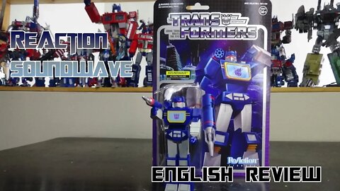 Video Review for ReAction Figures Soundwave