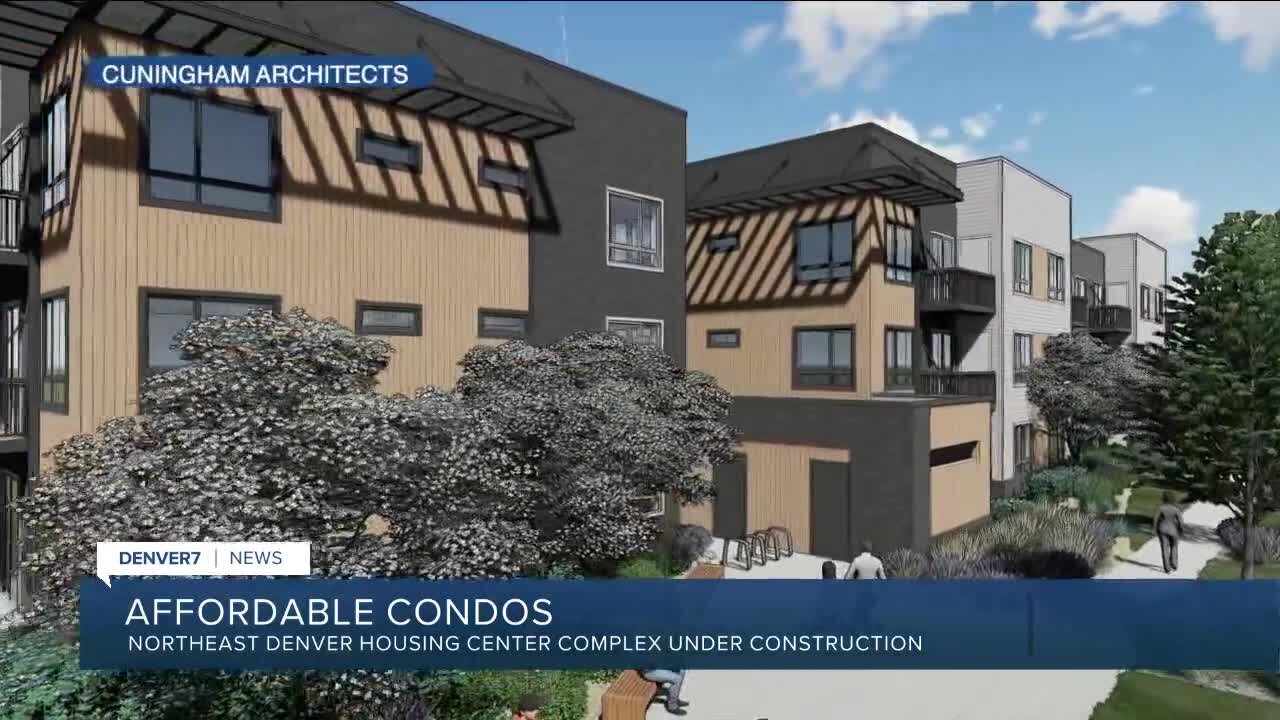 Northeast Denver Housing Center Complex under construction