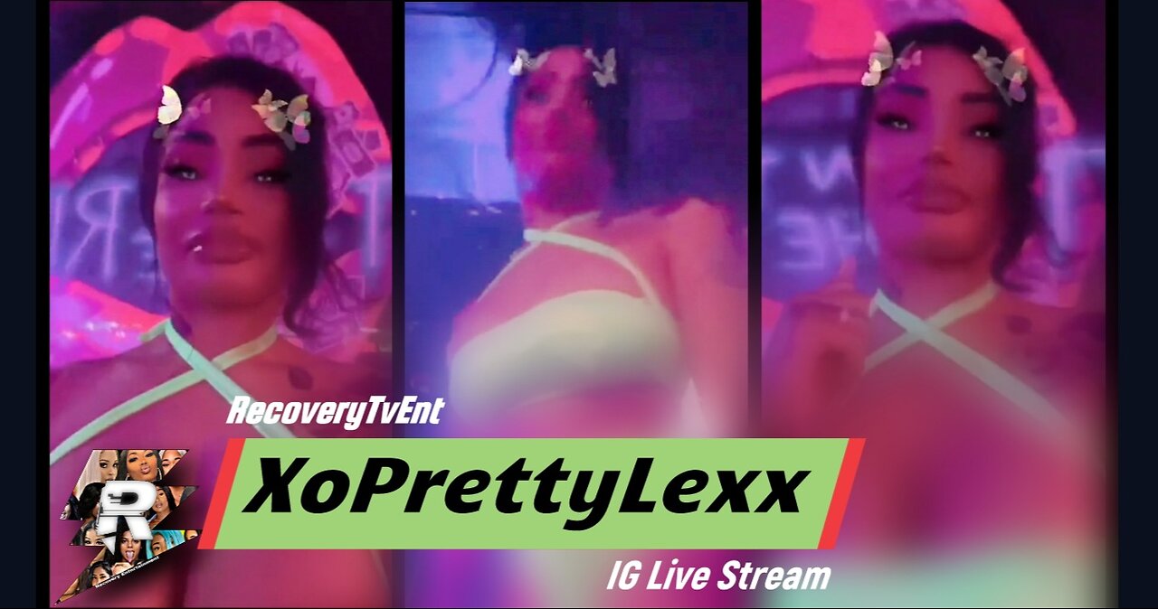 Alexis aka XoPrettyLexx dancing in strip club