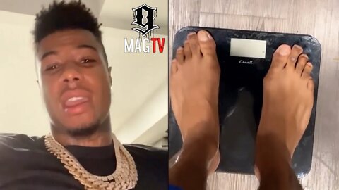 Blueface Responds To IG Trolls Criticizing His Feet! 🦶🏾