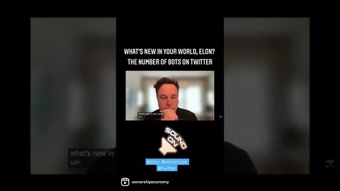 #elonmusk says the #twitter bots are FAR worse than we think! #elon #podcast #podcastvideo