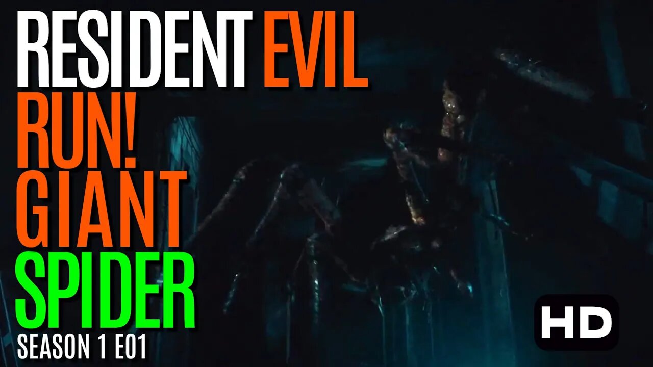 Resident Evil Season 1 Episode 3 | Run! Giant Spider!