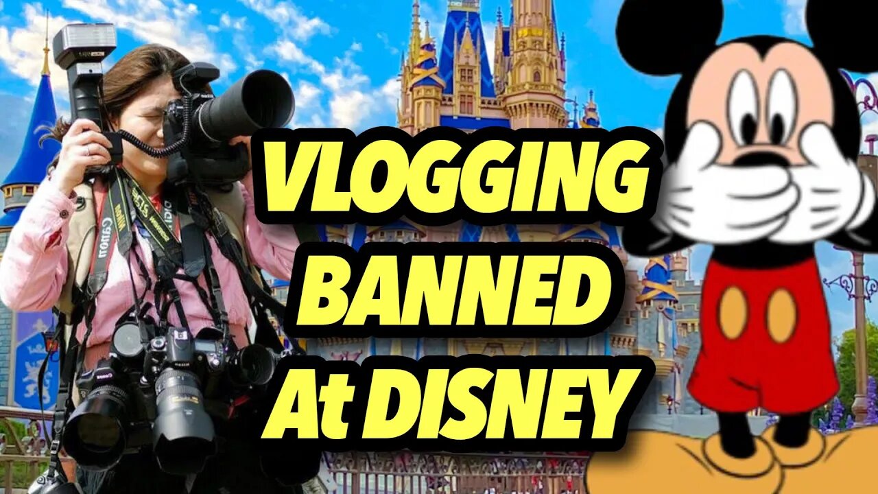 This Disney Park Has Banned Vlogging & Live Streaming