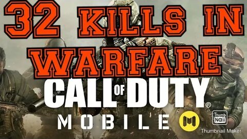 32 KILLS BEST GAME PLAY IN COD MOBILE | 2020