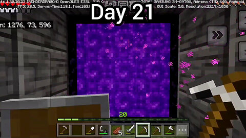 Week 3 of 100 days in ‎@toycat worse rated default seed (Natural Regen off) POCKET EDITION!!!