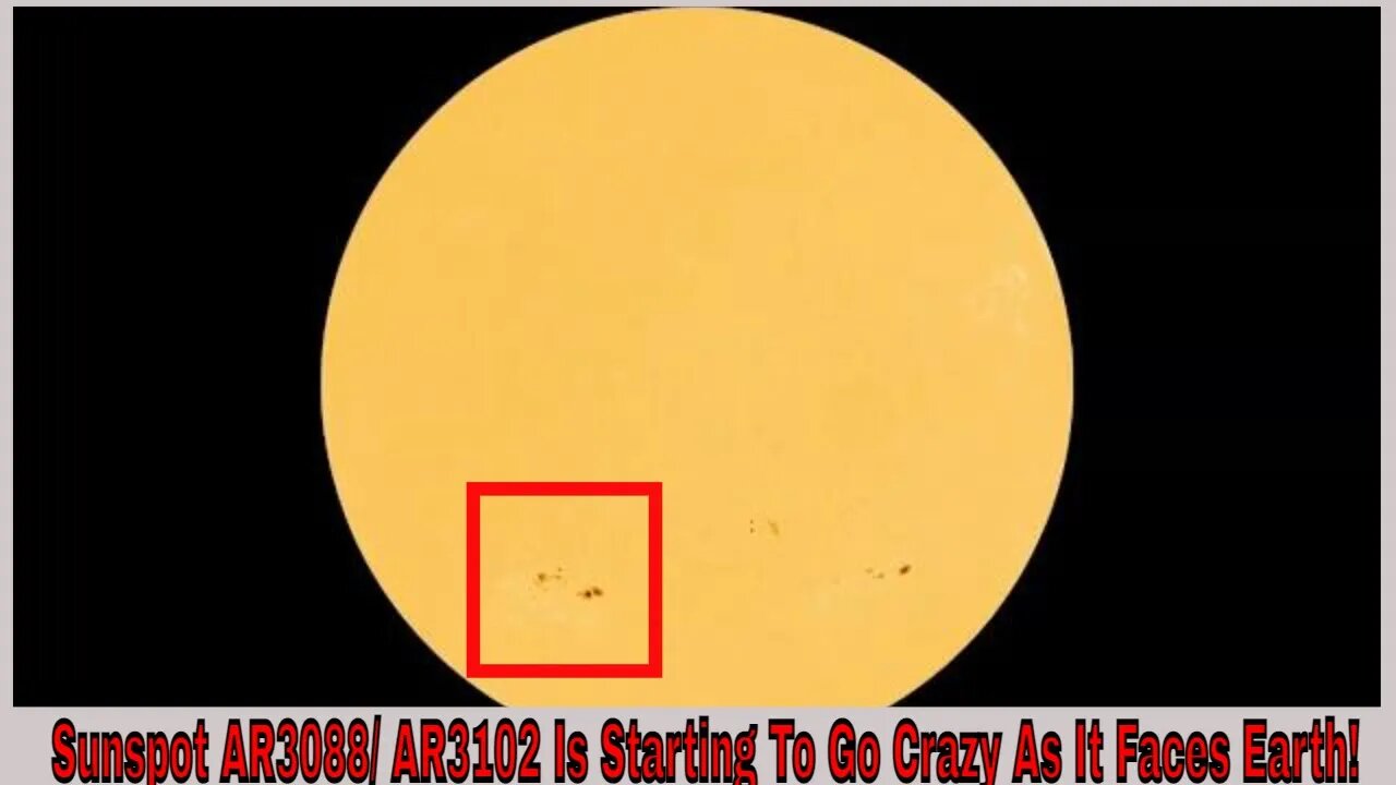 Sunspot AR3102 Has Grown 50% Today And Is Popping Off Solar Flares And CMEs!