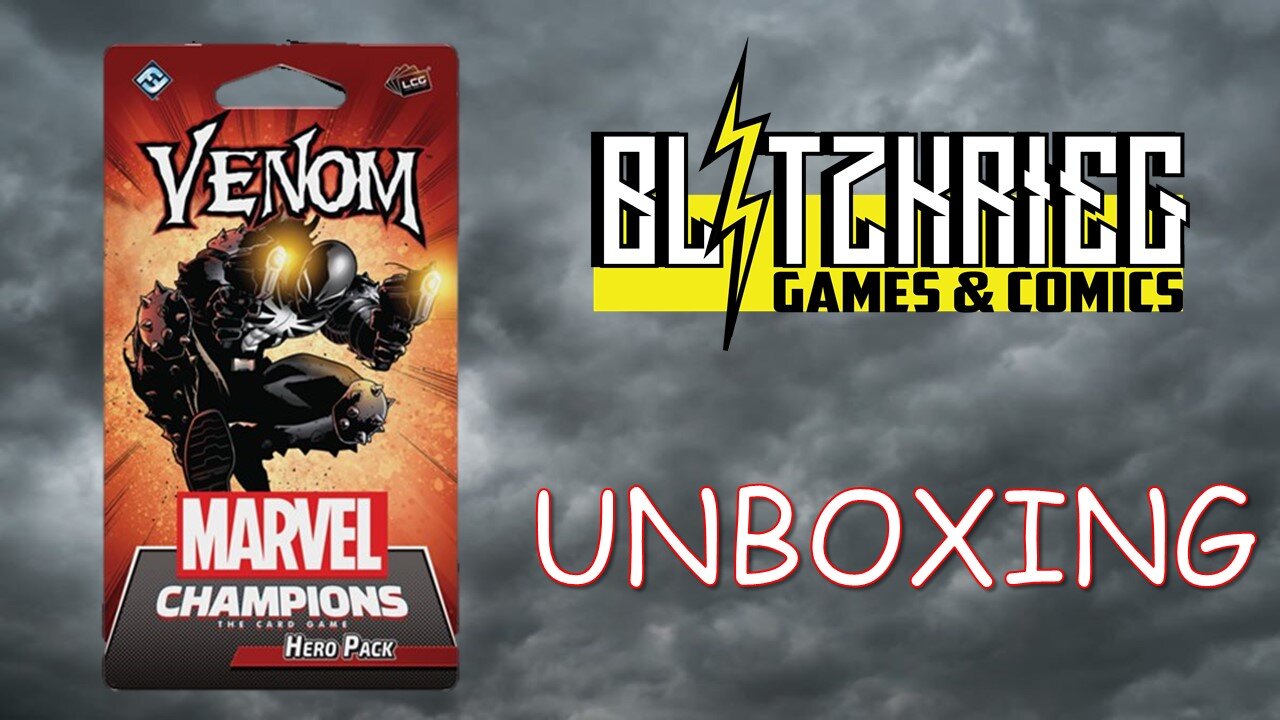 Marvel Champions Card Game Venom Hero Pack Expansion Unboxing