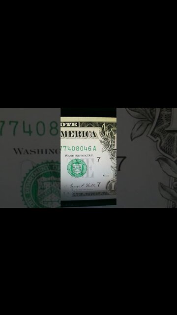 Dollar bill sold for good money!