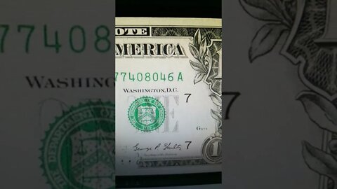 Dollar bill sold for good money!