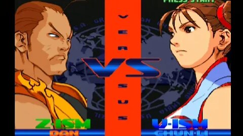 Street Fighter Zero 3 Upper - Dan (Z-ISM) - Nível 8/Expert - No Continues