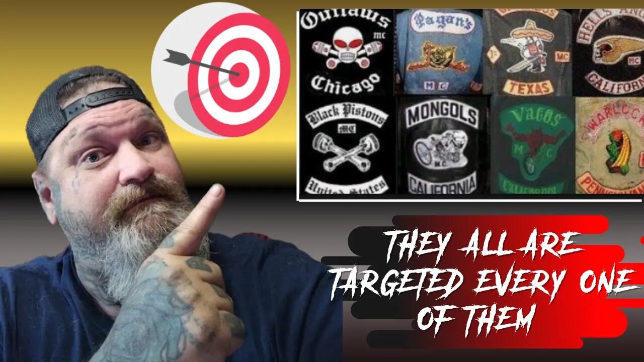 THE TARGETS | MONGOLS HELLS ANGELS PAGANS OUTLAWS BANDIDOS MC