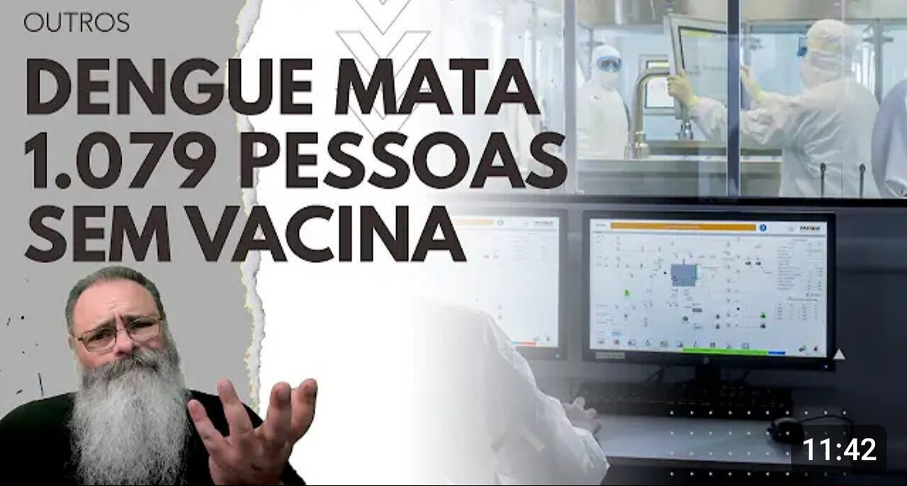 DENGUE teve ANO MAIS MORTAL da HISTÓRIA e LULA ESNOBOU a VACINA contra a DENGUE: ISSO é GENOCÍDIO?