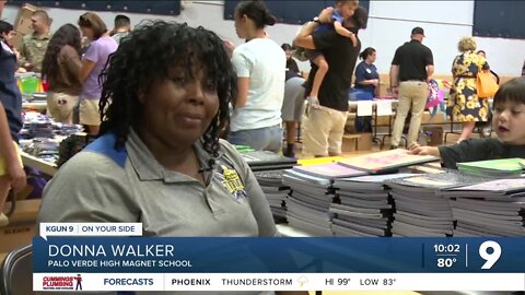 Operation Homefront gives 350 backpacks to military families in Tucson