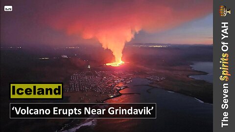 'Volcano Erupts Near Grindavik'