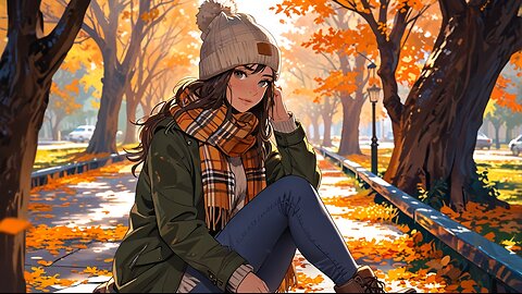 Autumn Aesthetic Lofi 🍂 – Chill Beats for Relaxing, Studying & Cozy Vibes