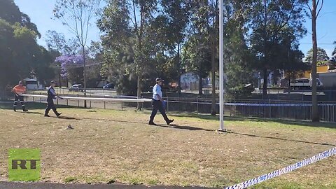 Part 6 of 8: Police REMOVE the Australian flag pole to "test for DNA". Locals blame the Council!