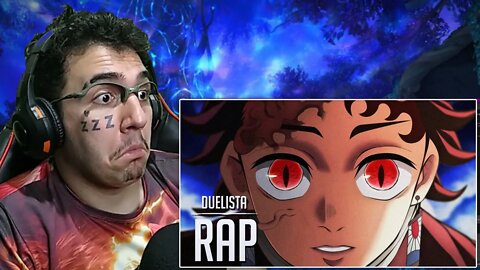 REAGINDO ao Rap do Tanjiro (Kimetsu no Yaiba) - Da água pro fogo [Prod. HOLLYWOOD LEGEND] REACT