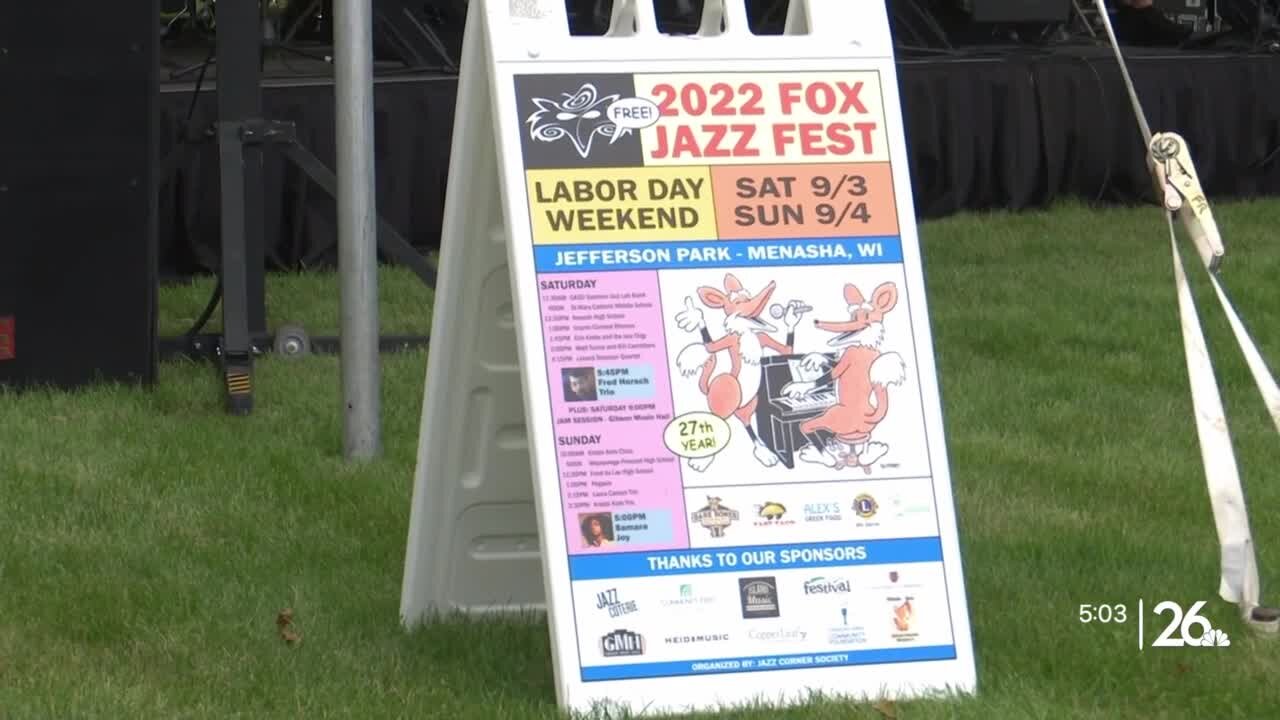 The 27th annual Fox Jazz Fest comes to a close on Sunday night.