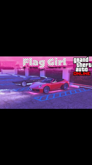 Flag Girl GTAOnline funny #shorts
