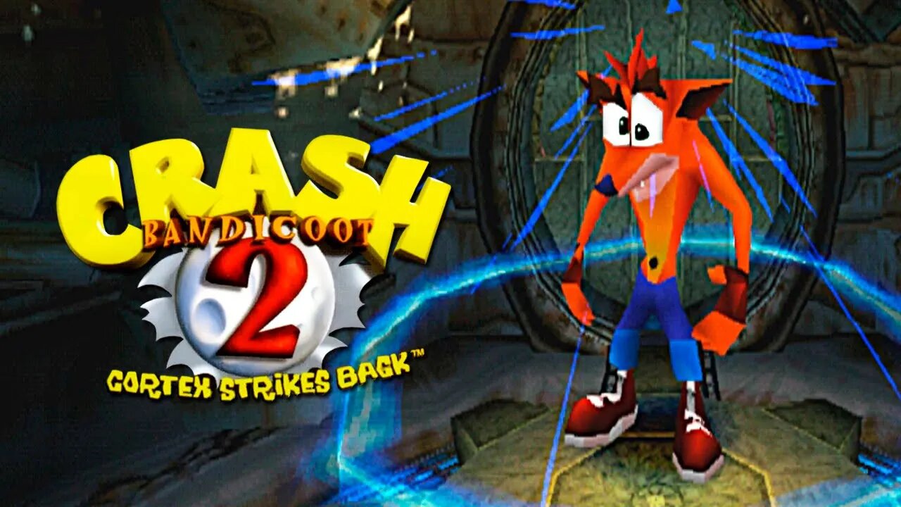 CRASH BANDICOOT 2 CORTEX STRIKES BACK (PS1) #8 - Bear Down & Road to Ruin! (Dublado em PT-BR)