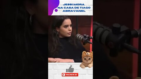 JESSI MORA DE FAVOR NA CASA DE TIAGO ABRAVANEL #shorts #corta #tiagoabravanel