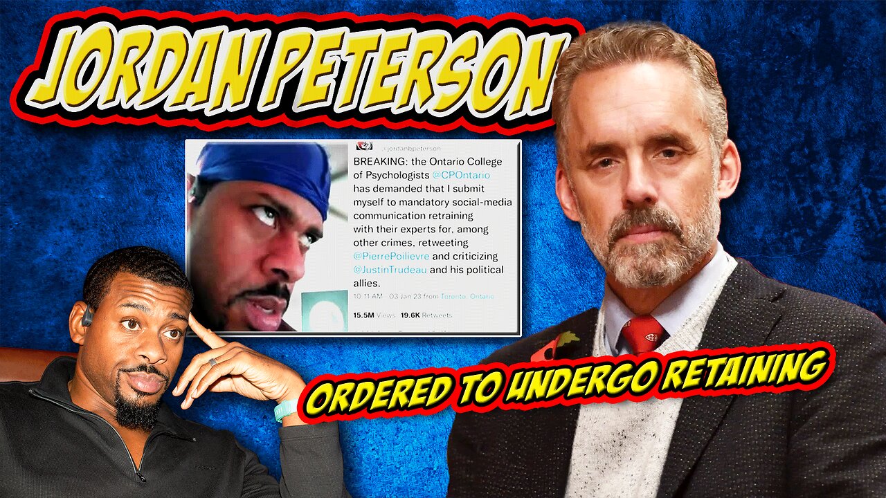 Jordan Peterson ORDERED To Undergo Social-Media Retraining