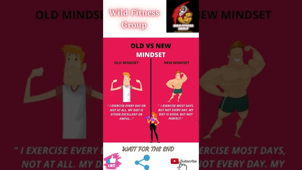 🔥Old vs new mindset🔥#shorts🔥#wildfitnessgroup🔥17 April 2022🔥