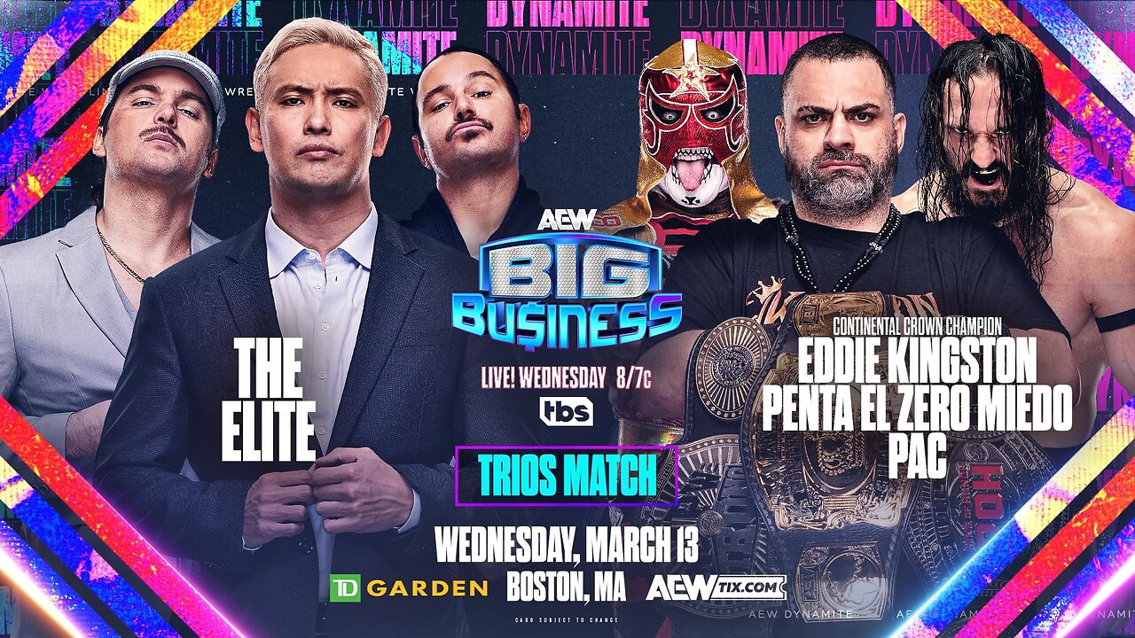 Elite vs. Eddie Kingston, PAC, and Penta El Zero Miedo! #AEW #shorts