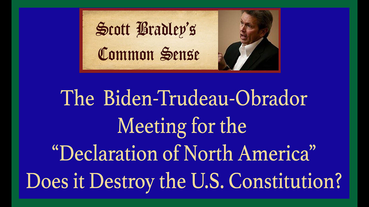 The Biden-Trudeau-Obrador Meeting for the "Declaration of North America"