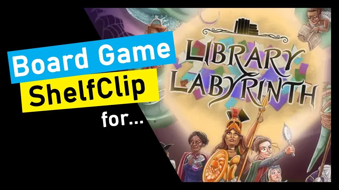 🌱ShelfClips: Library Labyrinth (Short Board Game Preview)