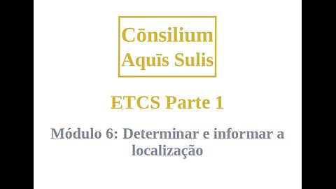 ETCS Parte 1 Módulo 6 (Português)