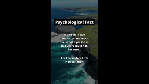 A person in... | Psychological Facts