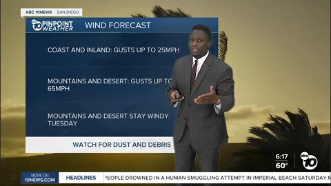 ABC 10News Pinpoint Weather with Weather Anchor Moses Small