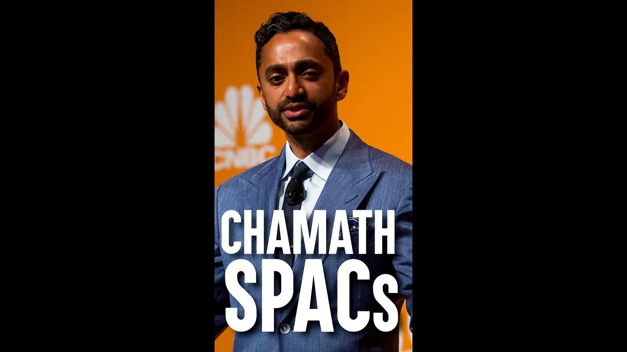 Chamath SPACs Suck