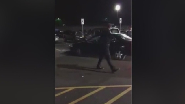 Canton cop nearly hit in Walmart parking lot - Bob Jones